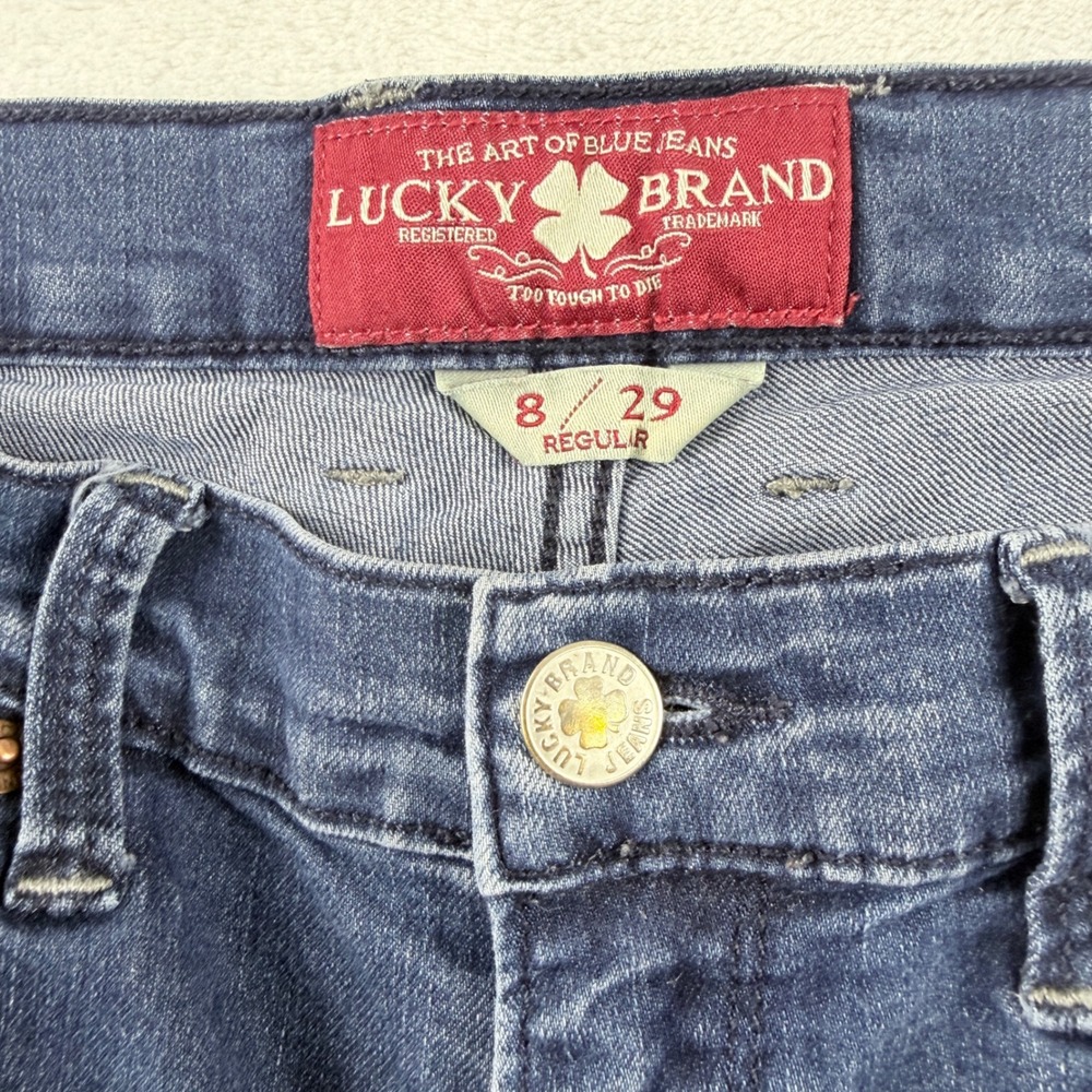 Lucky Brand Sofia Boot Jeans Medium Wash Blue Denim 8/29 Regular‎ - Picture 3 of 11